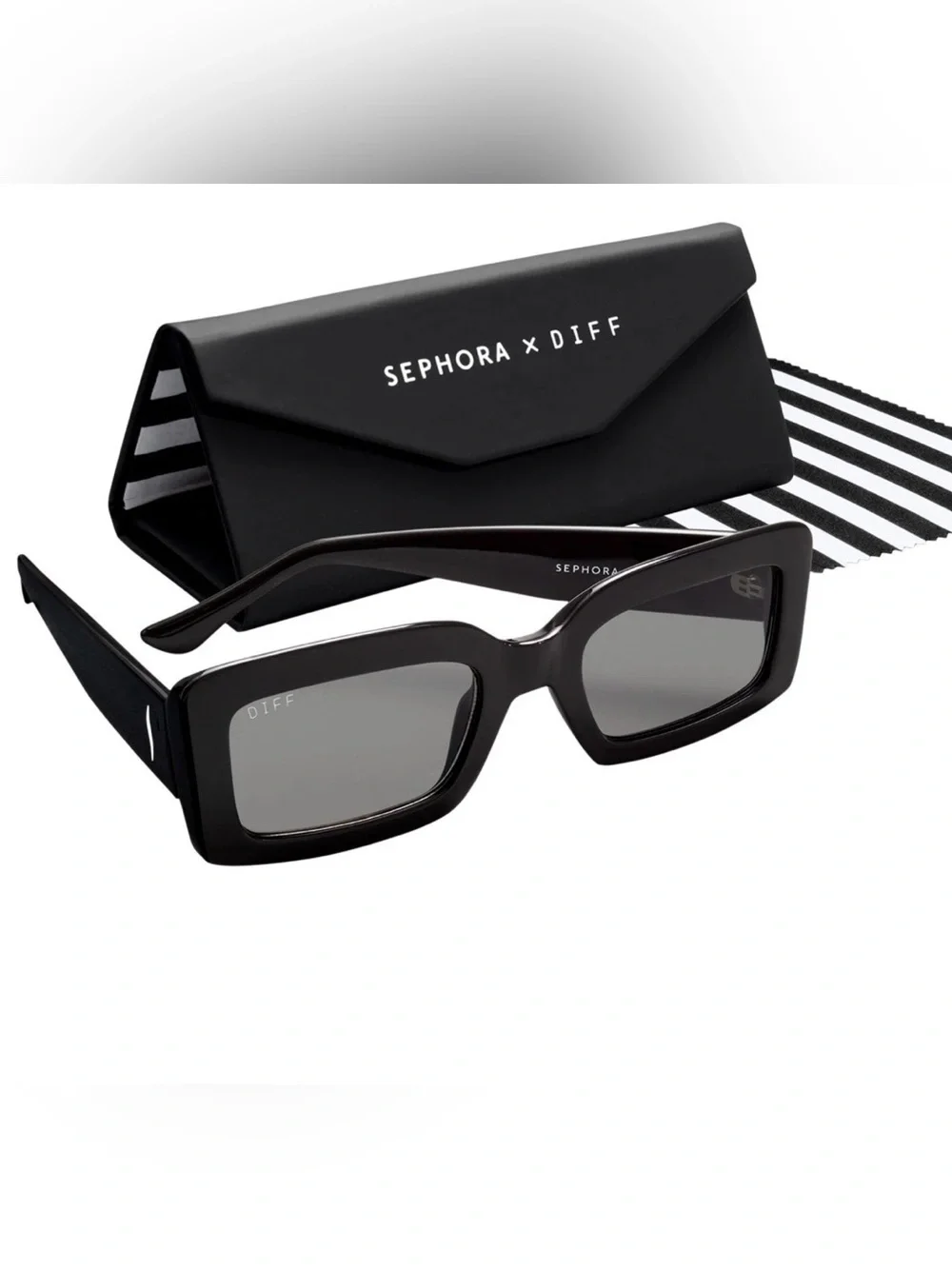 DIFF x SEPHORA Women's Indy 51mm Rectangle Sunglasses